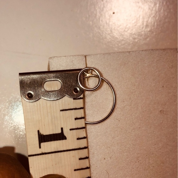 ๐
บ2 Way Sterling Silver Circle Stud Earrings Approx .6โ - Picture 6 of 6